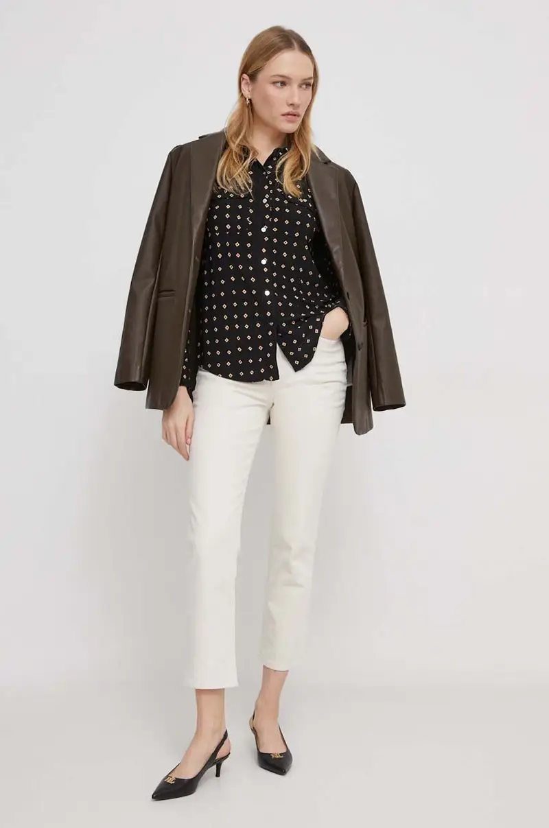 Lauren Ralph Lauren Jeans Donna Beige 3568769 miniatura 2