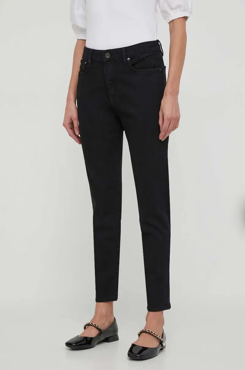 Lauren Ralph Lauren Jeans Donna Nero 3624845 miniatura 2