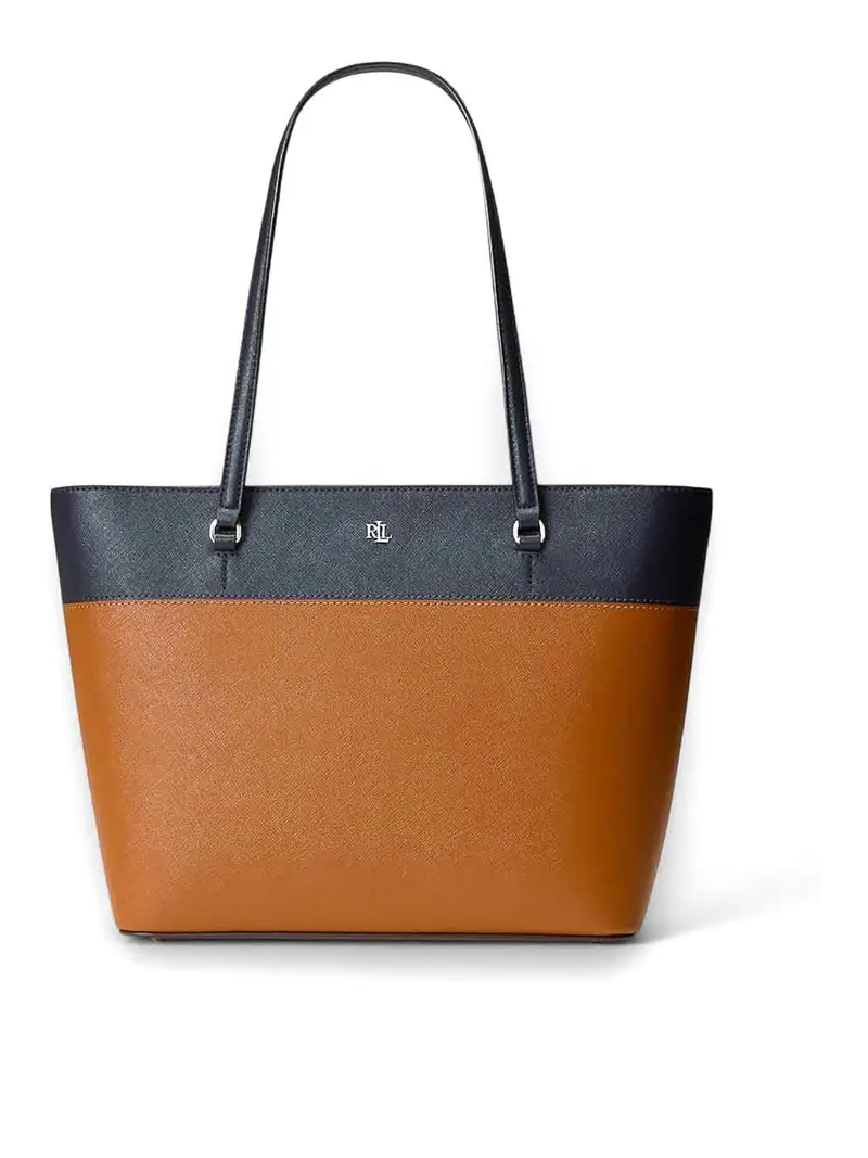 Karly Shpper-Tote-media Blu scuro