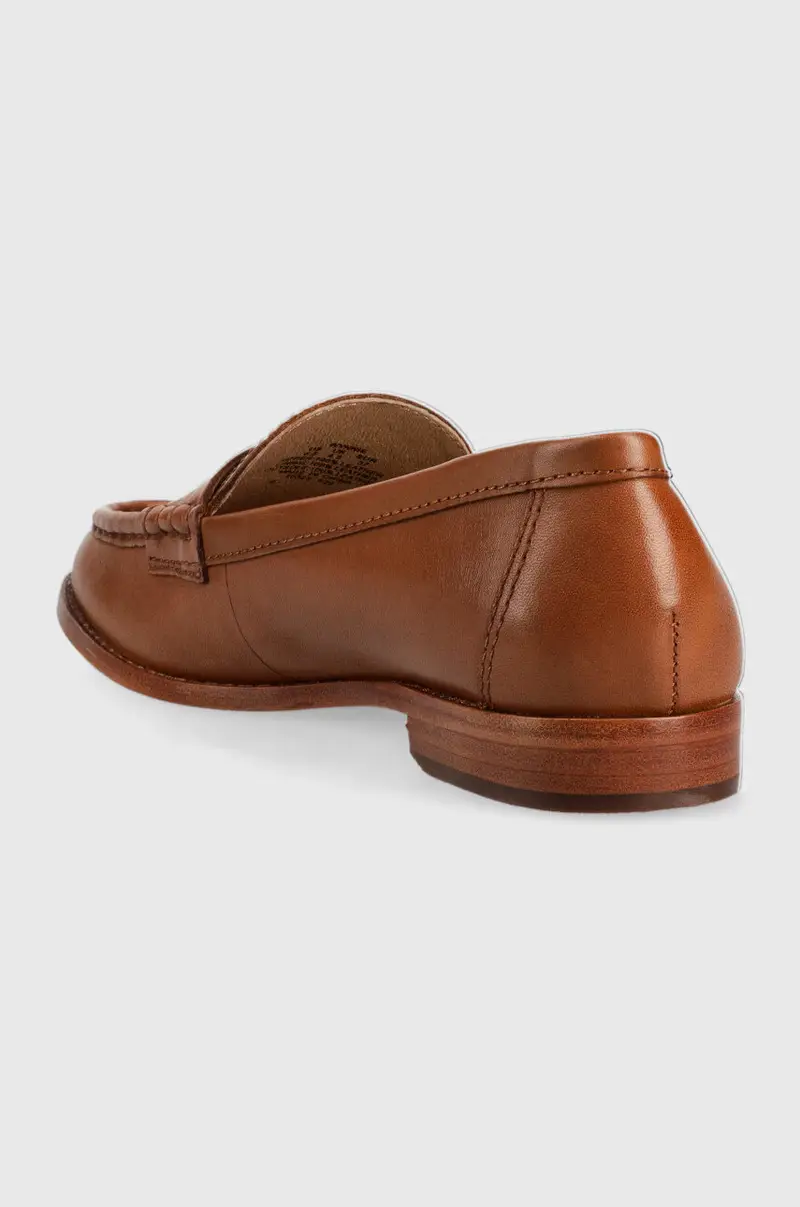 Lauren Ralph Lauren Mocassini Donna Marrone 3138062 miniatura 3