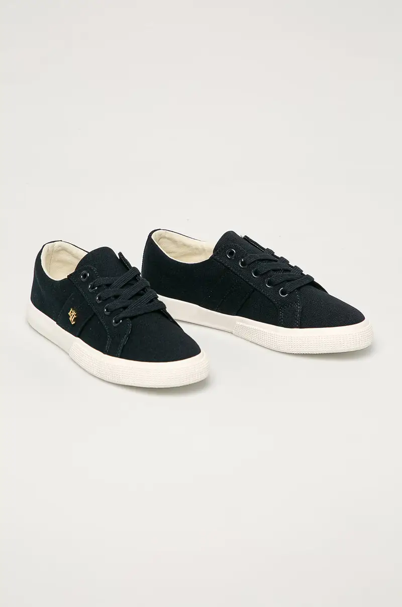 Lauren Ralph Lauren Scarpe da ginnastica Donna Blu 3245815 miniatura 2