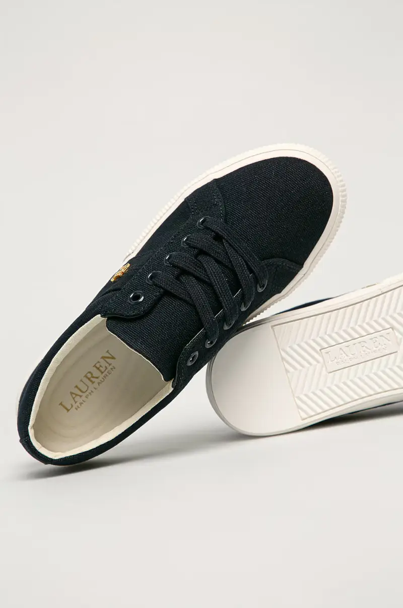 Lauren Ralph Lauren Scarpe da ginnastica Donna Blu 3245815 miniatura 4