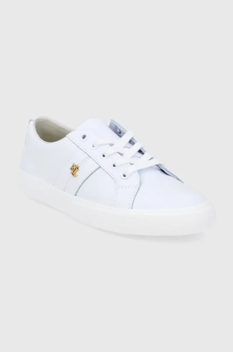 Lauren Ralph scarpe in pelle Janson II 8, 03E+11 Bianco miniatura 2
