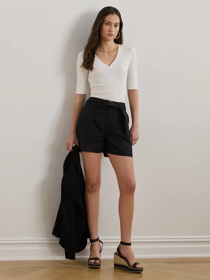 Lauren Ralph Lauren Maglietta bianco miniatura 3