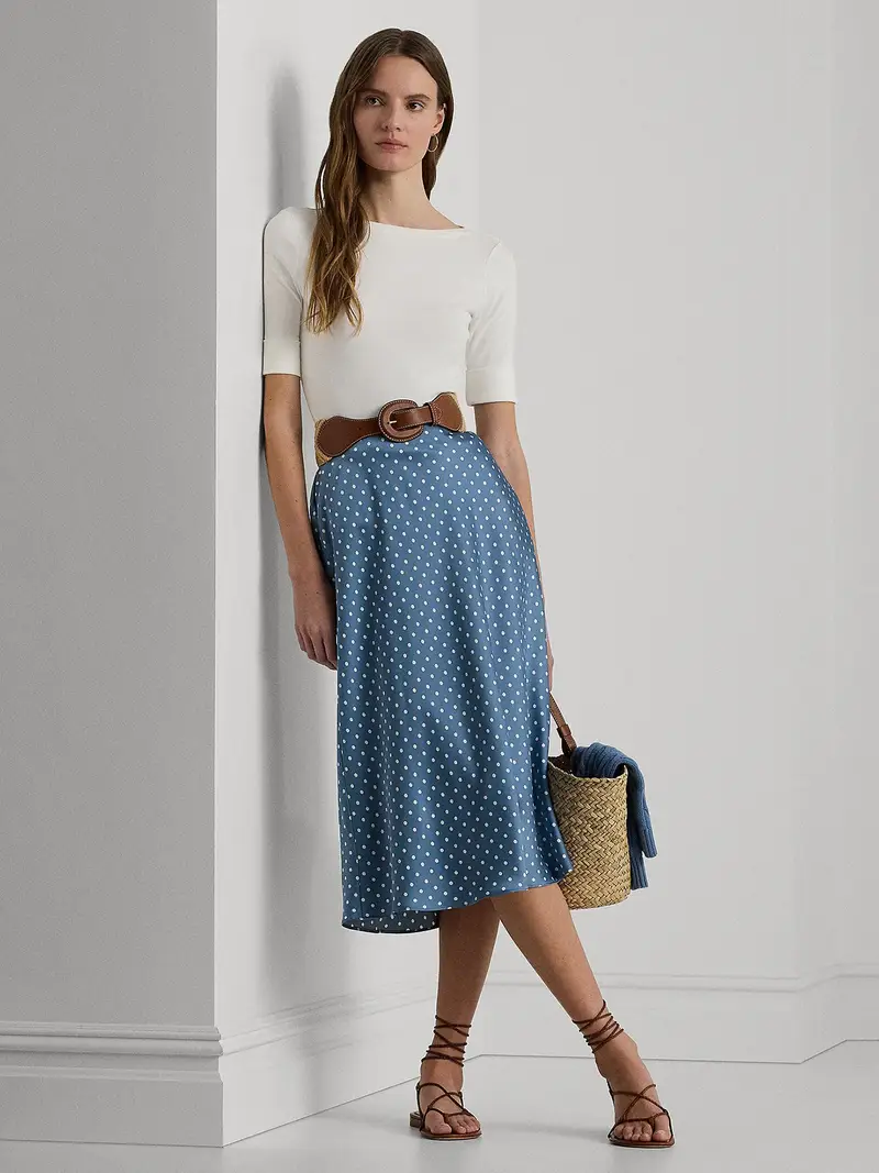 Lauren Ralph Lauren Maglietta 'Judy' bianco miniatura 3