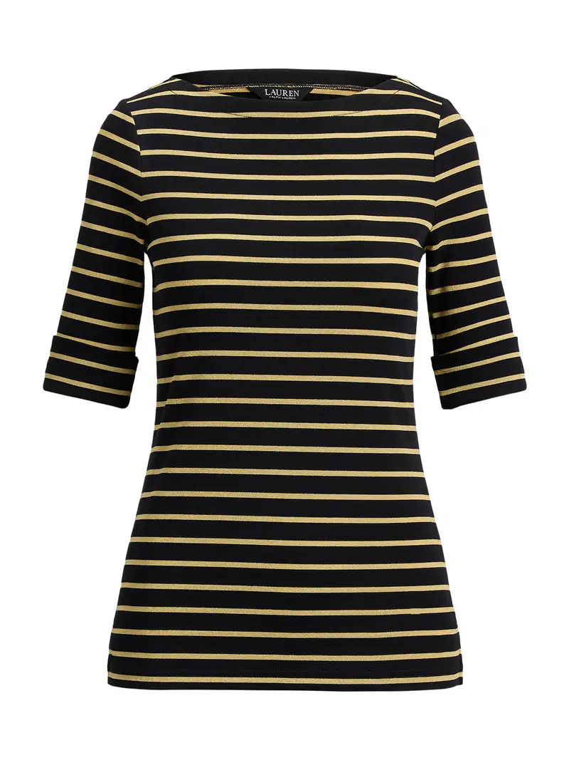 Maglietta 'JUDY' oro / nero