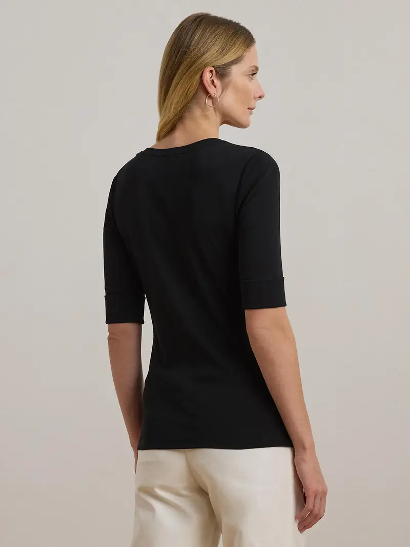 Lauren Ralph Lauren Maglietta nero miniatura 2