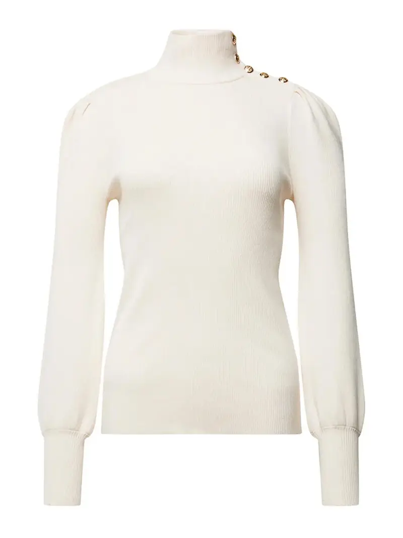 Maglione a maniche lunghe Dworina Crema