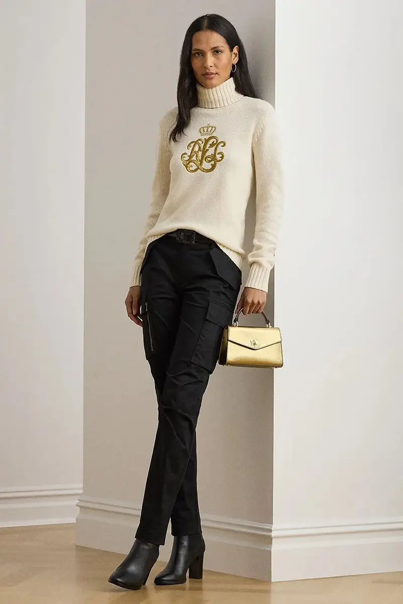 maglione con lana colore beige 200979687 miniatura 3