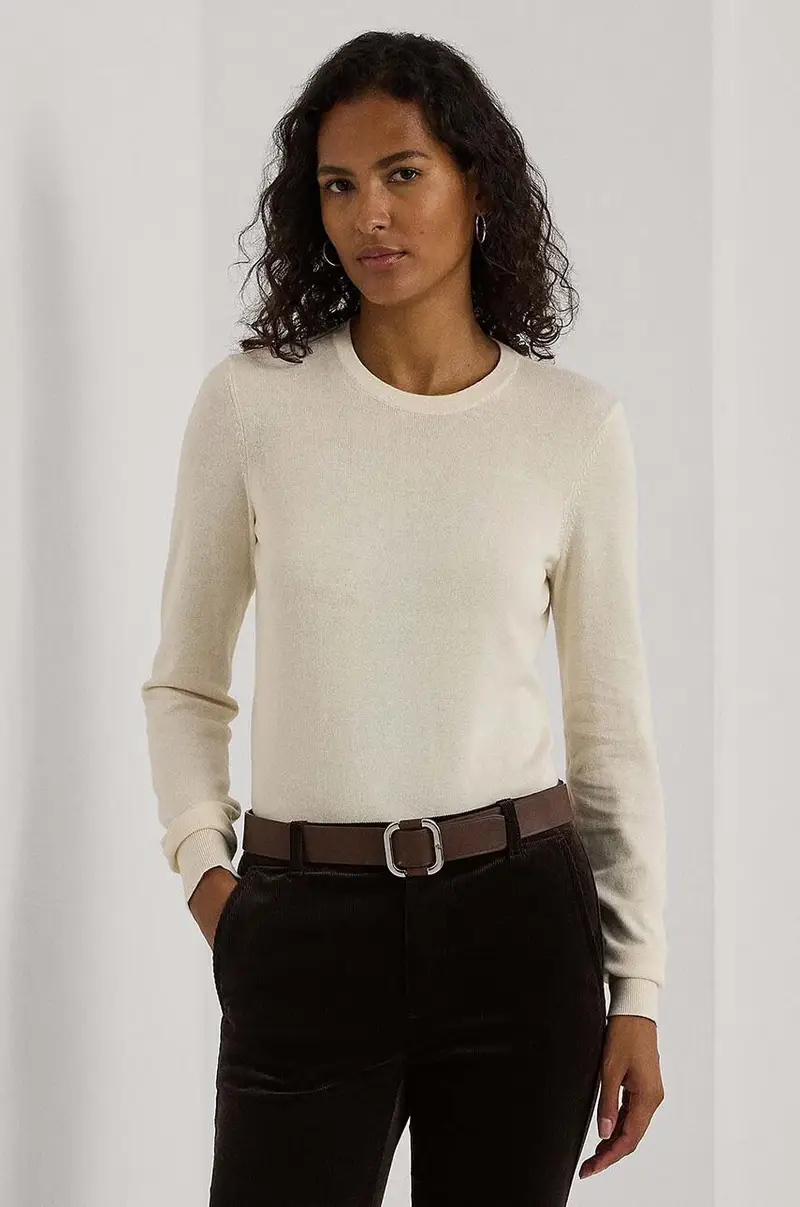 maglione donna colore beige