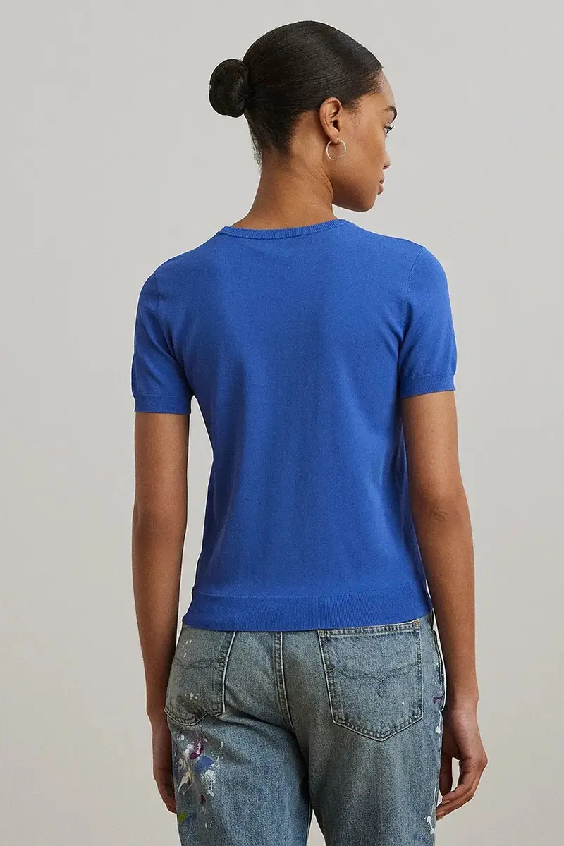 maglione donna colore blu 200971135 miniatura 2