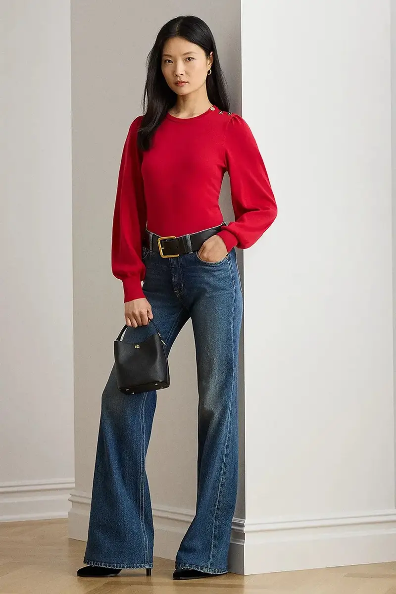 maglione donna colore rosso 200980974 miniatura 3