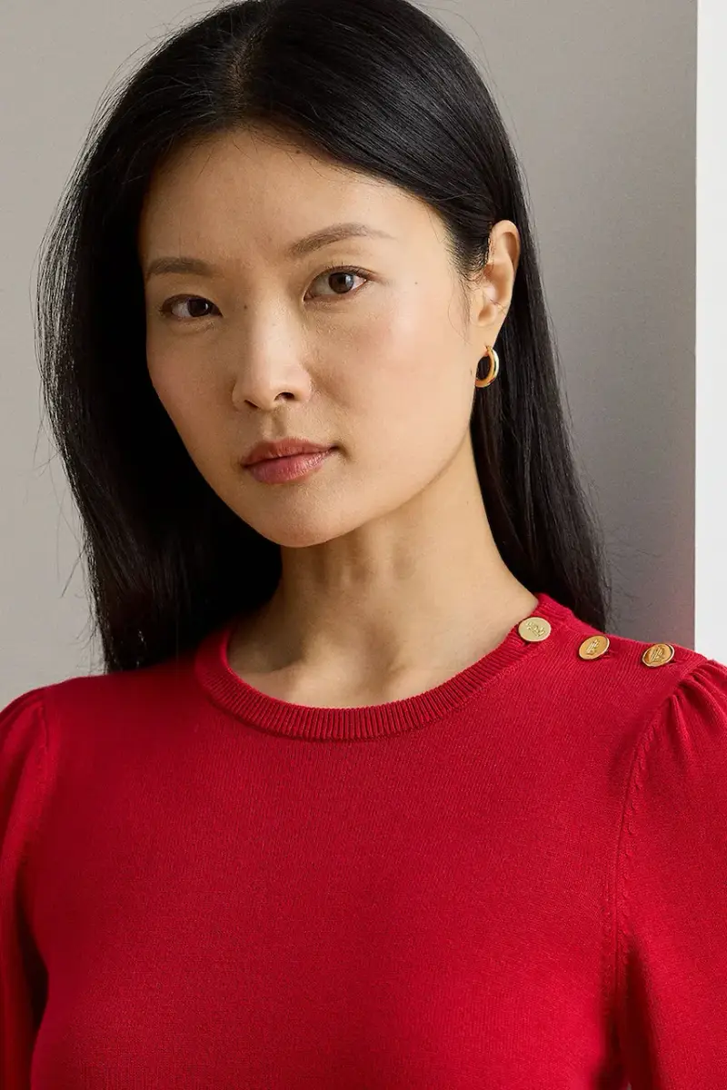 maglione donna colore rosso 200980974 miniatura 4