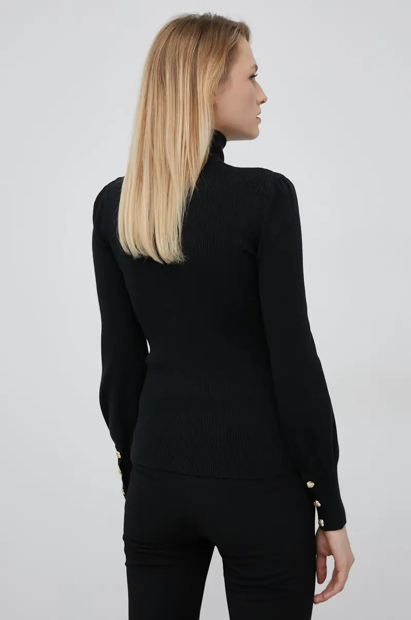 maglione donna Nero miniatura 3