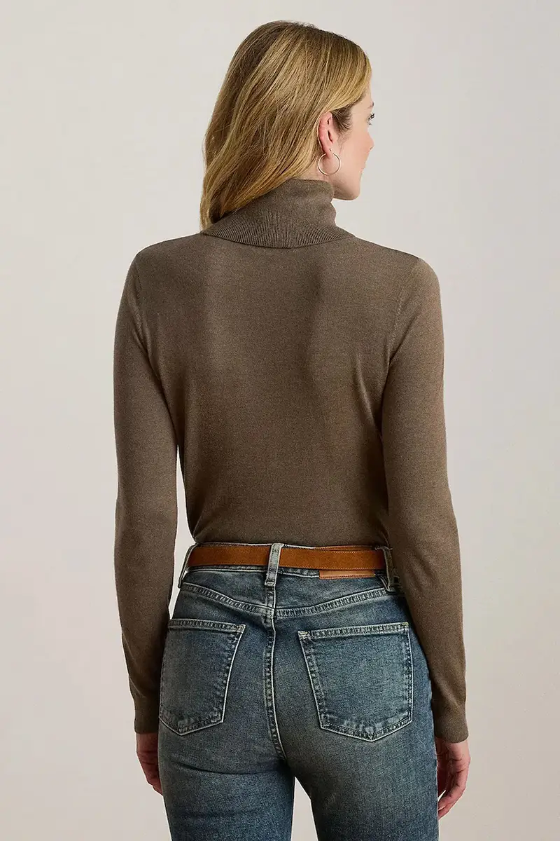 maglione misto seta colore marrone 200940470 miniatura 2