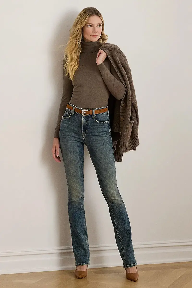 maglione misto seta colore marrone 200940470 miniatura 3