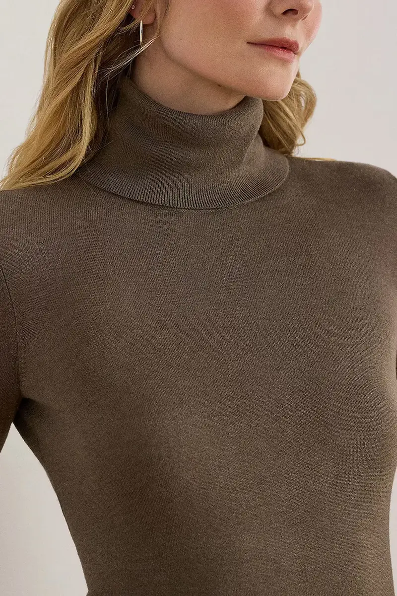 maglione misto seta colore marrone 200940470 miniatura 4