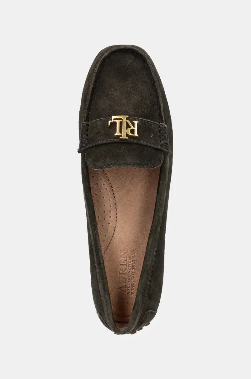 Lauren Ralph Lauren Mocassini Donna Verde 3277176 miniatura 4