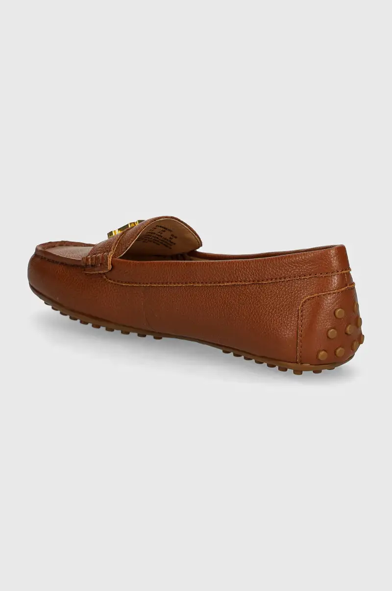 Lauren Ralph Lauren Mocassini Donna Marrone 3325500 miniatura 3