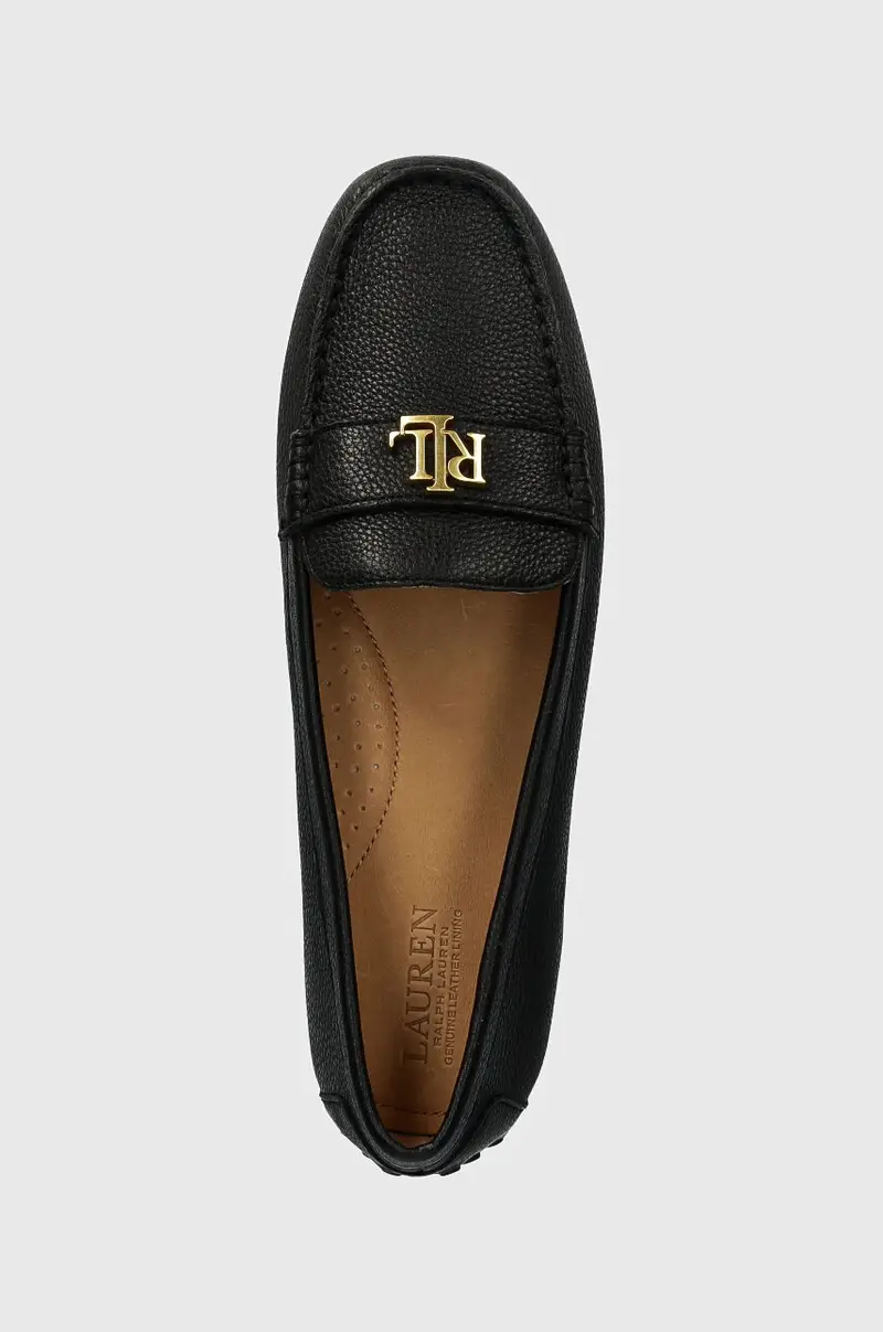 Lauren Ralph Lauren Mocassini Donna Nero 3262206 miniatura 4