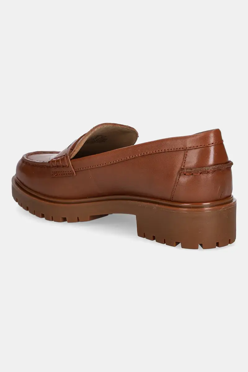 Lauren Ralph Lauren Mocassini Donna Marrone 3250304 miniatura 3