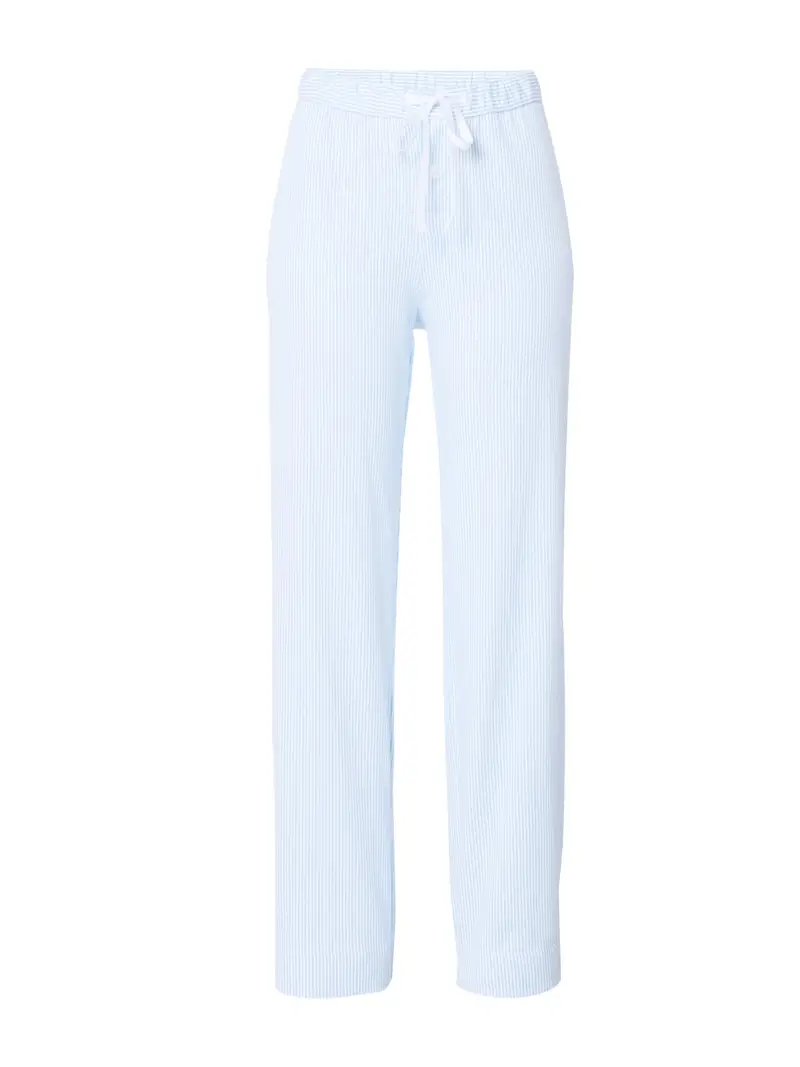 Lauren Ralph Lauren Pantaloncini da pigiama blu chiaro / offwhite