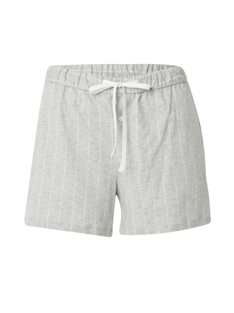 Lauren Ralph Lauren Pantaloncini da pigiama  grigio sfumato / bianco