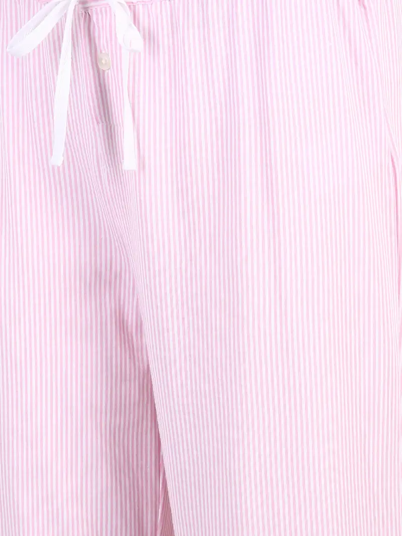 Lauren Ralph Lauren Pantaloncini da pigiama rosa / bianco miniatura 2