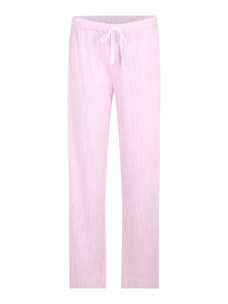 Pantaloncini da pigiama rosa / bianco