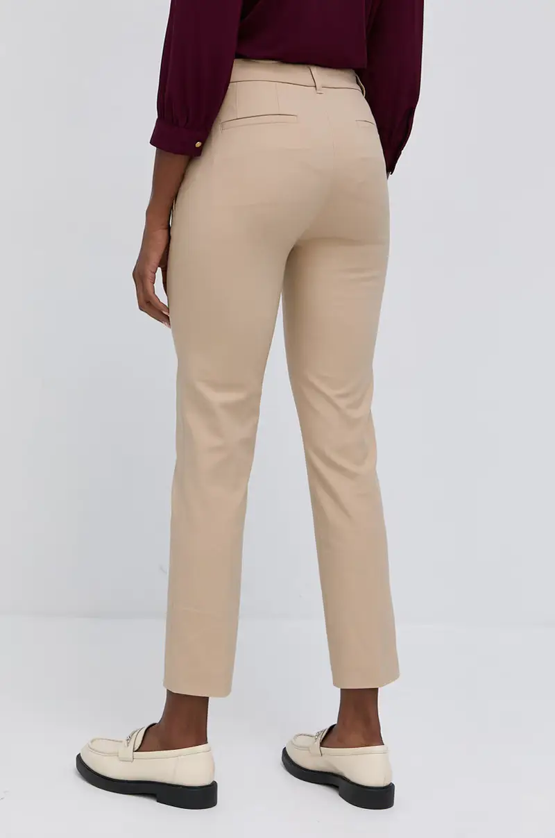 pantaloni Beige miniatura 3