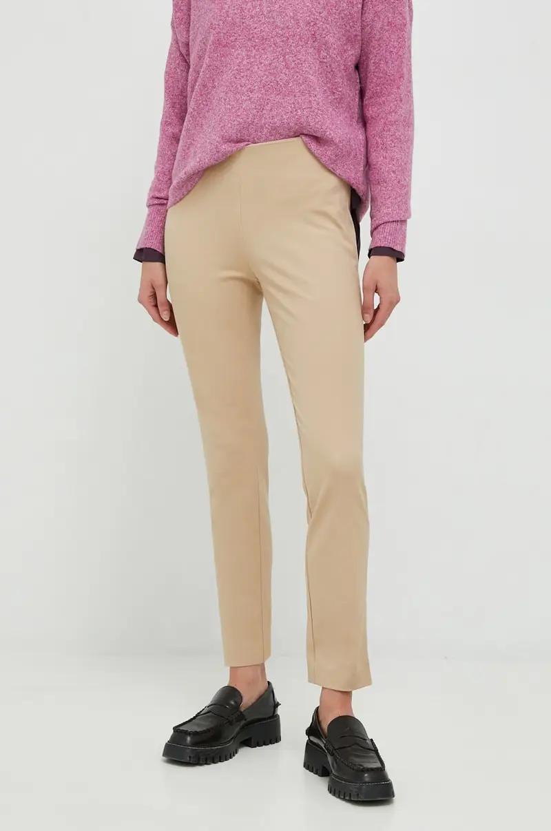 pantaloni donna Beige
