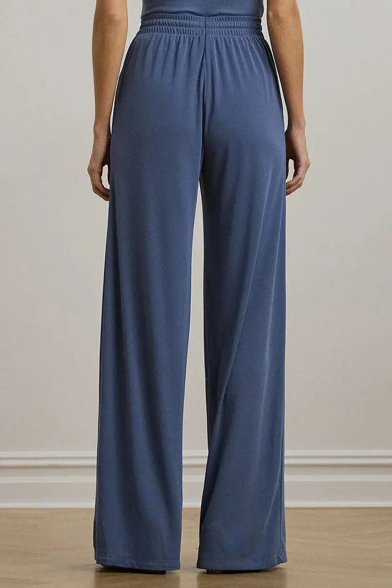 pantaloni donna colore blu 200971075 miniatura 3