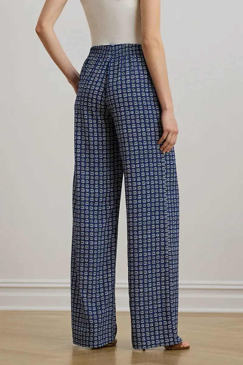 pantaloni donna colore blu navy 200970744 miniatura 3