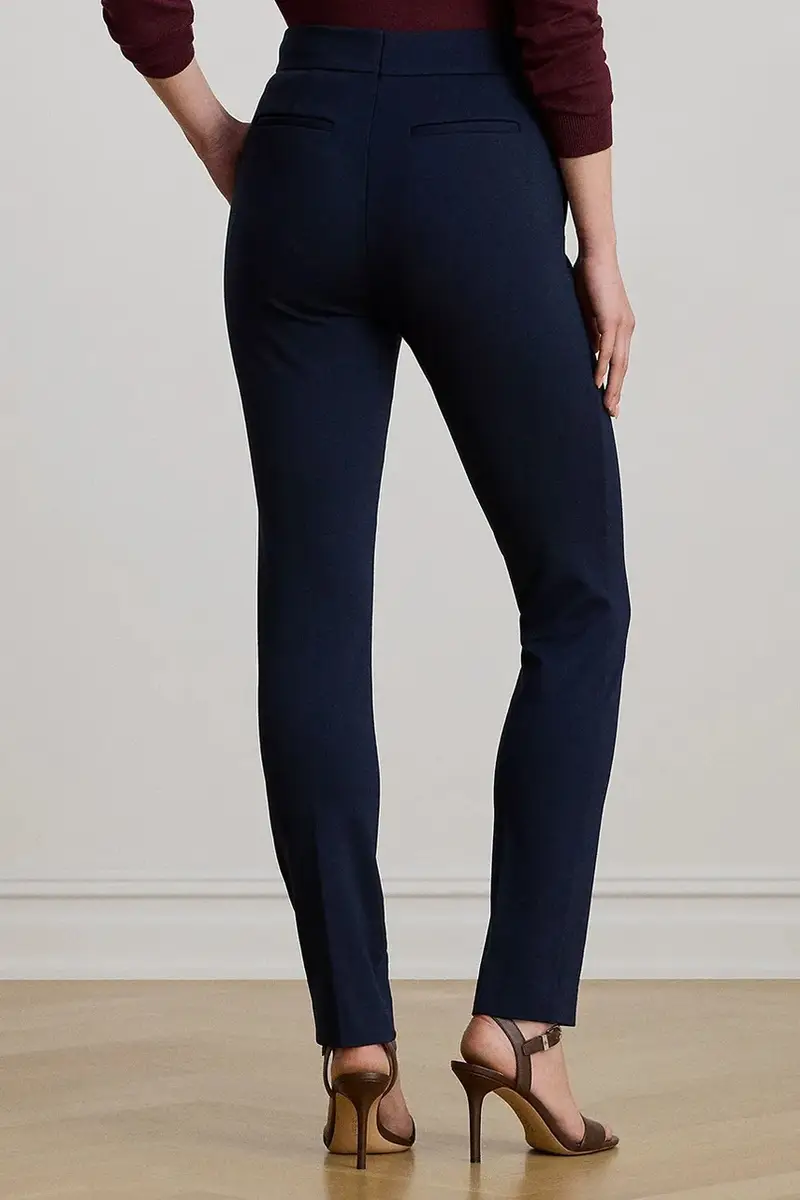 pantaloni donna colore blu navy 200980023 miniatura 3