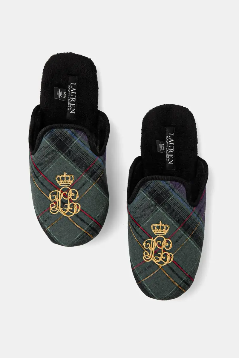 Lauren Ralph Lauren Pantofole Verde 3395477 miniatura 4