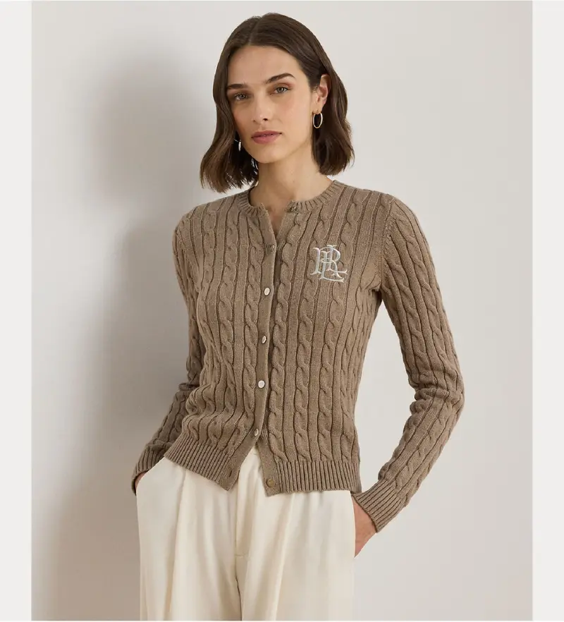 Lauren Ralph Lauren Cardigan Donna Marrone 4146229