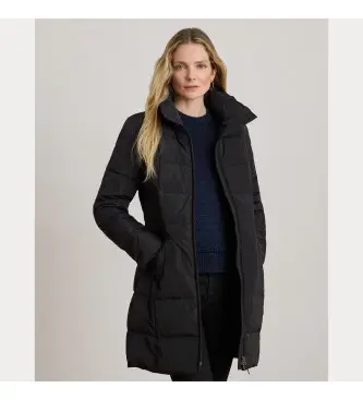 per donna 297P04095001 Cappotto trapuntato nero (M), Casual, Polister riciclato