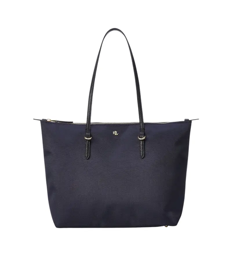 per donna 431916737001 Borsa tote media Keaton in nylon blu scuro (OSFA), Casual, Sostenibile, Navy