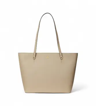 per donna 431924351004 Borsa a tracolla media in pelle color talpa Karly (OSFA), Casual, Taupe