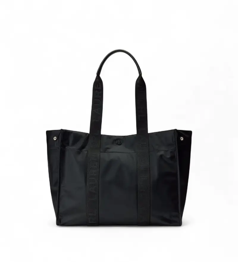 per donna. 431970157003 Borsa tote Stevie oversize in nylon nero (UNIADES), Casual