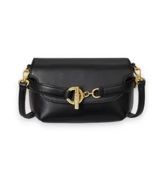 per donna 431P04297001 Borsa a tracolla piccola in pelle nera Blaike (OSFA), Nero, Casual, Classico