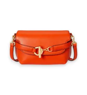 per donna 431P04297005 Borsa a tracolla piccola in pelle arancione Blaike (OSFA), Casual, Classico