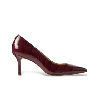 per donna 802961787004 Scarpe décolleté in pelle bordeaux Lanette (37 5), 5 a 8cm, Nessuno, Casual, Da sera, Granata, C