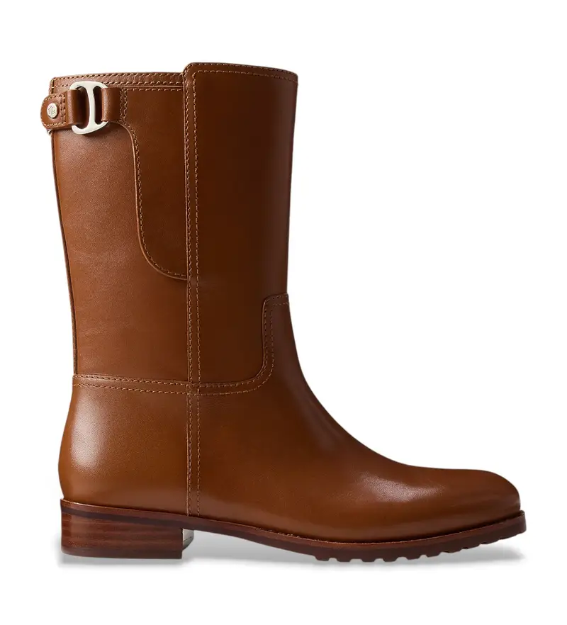 per donna 802980069002 Stivaletti in pelle marrone Tasha (35), Basso, Cerniera, Casual