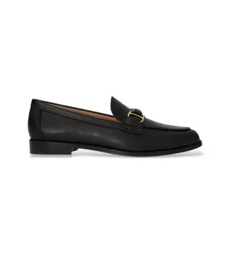 per donna 802P02121001 Mocassini Tasha in pelle nera (36), Nero, Basso, 1 a 3 cm, Nessuno, Casual, Classico