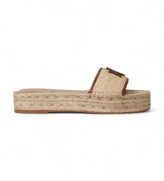 per donna 802P06398003 Sandalo Polly beige (36), Basso, 1 a 3 cm, Nessuno, Casual