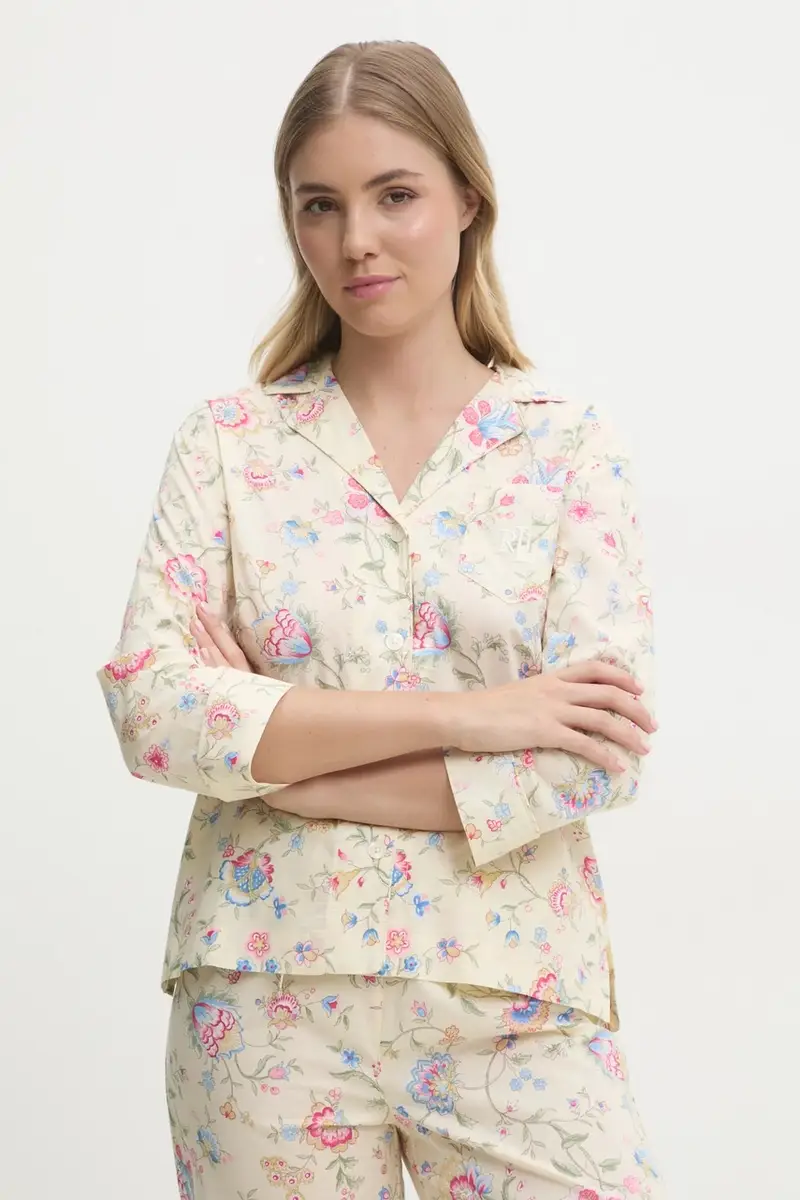 pigiama donna colore beige ILN92411 miniatura 4