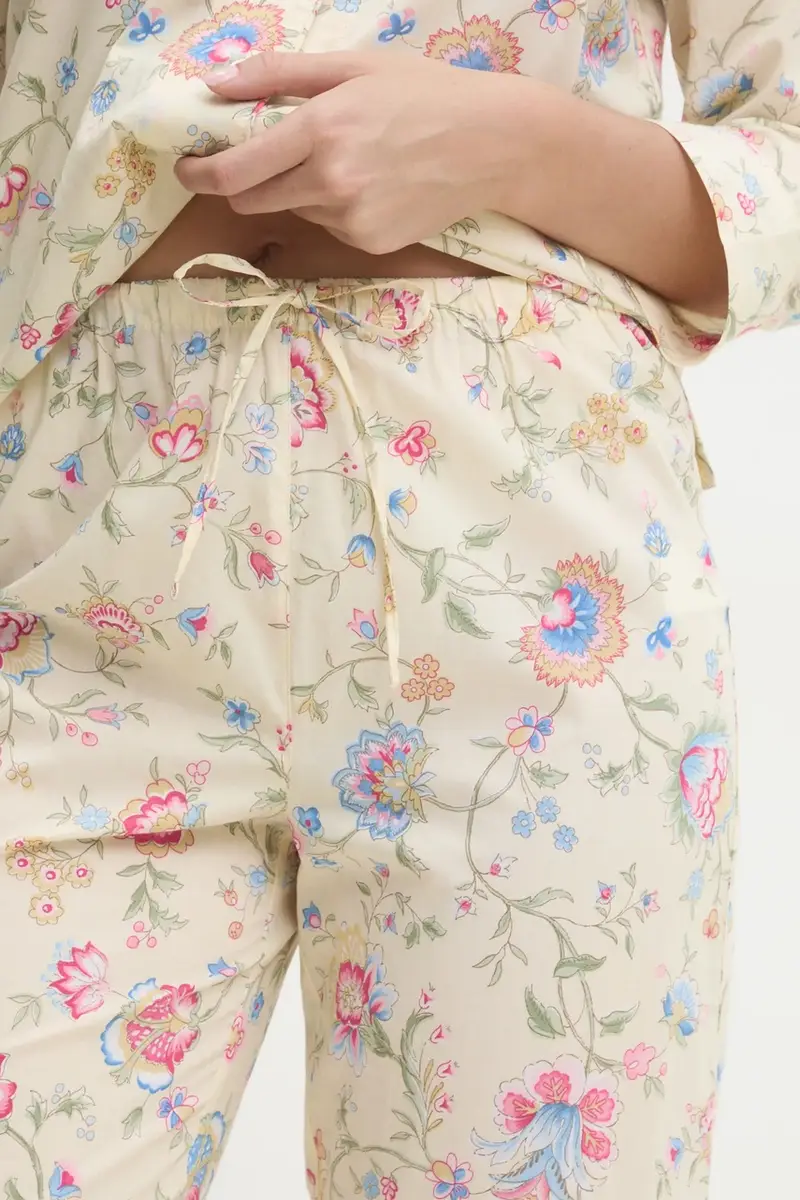 pigiama donna colore beige ILN92411 miniatura 5