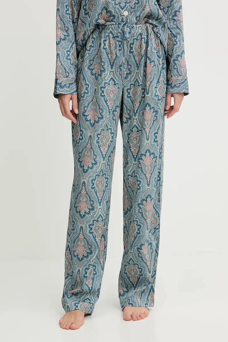 pigiama donna colore blu ILN92476 miniatura 3