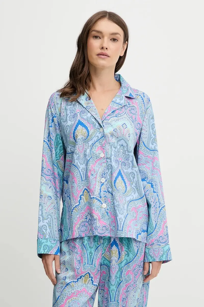 pigiama donna colore blu ILN92479 miniatura 2